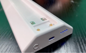 pogo pin charge for desktop advertising LED