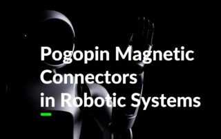 magnetic pogo pin connector for robotic