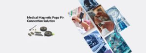 Medical-grade magnetic connector used in advanced healthcare equipment
