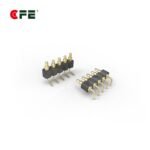 [BP60221-05254A0A] Custom 6 pin right angle pogo pin spring connector