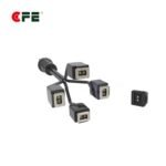 [CMA-0078]  2 Pin square magnetic cable connector for led