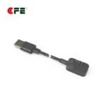 [CMA-0245] 4 Pin magnetic cable connector for fitness health clothing