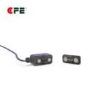[CMA-0254] 4 Pin square male and female magnetic cable connector