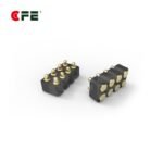 [MF100-1111-B08100A] 2.54mm pitch SMD 8 pin pogo pin spring connector