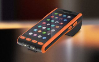 Mobile card swiping device POS