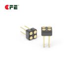 [FP410-1120-B04100A] 2.54mm pitch 4 pin female connector for spring loaded pin