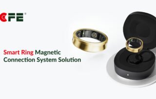 magnetic charging solution smart ring