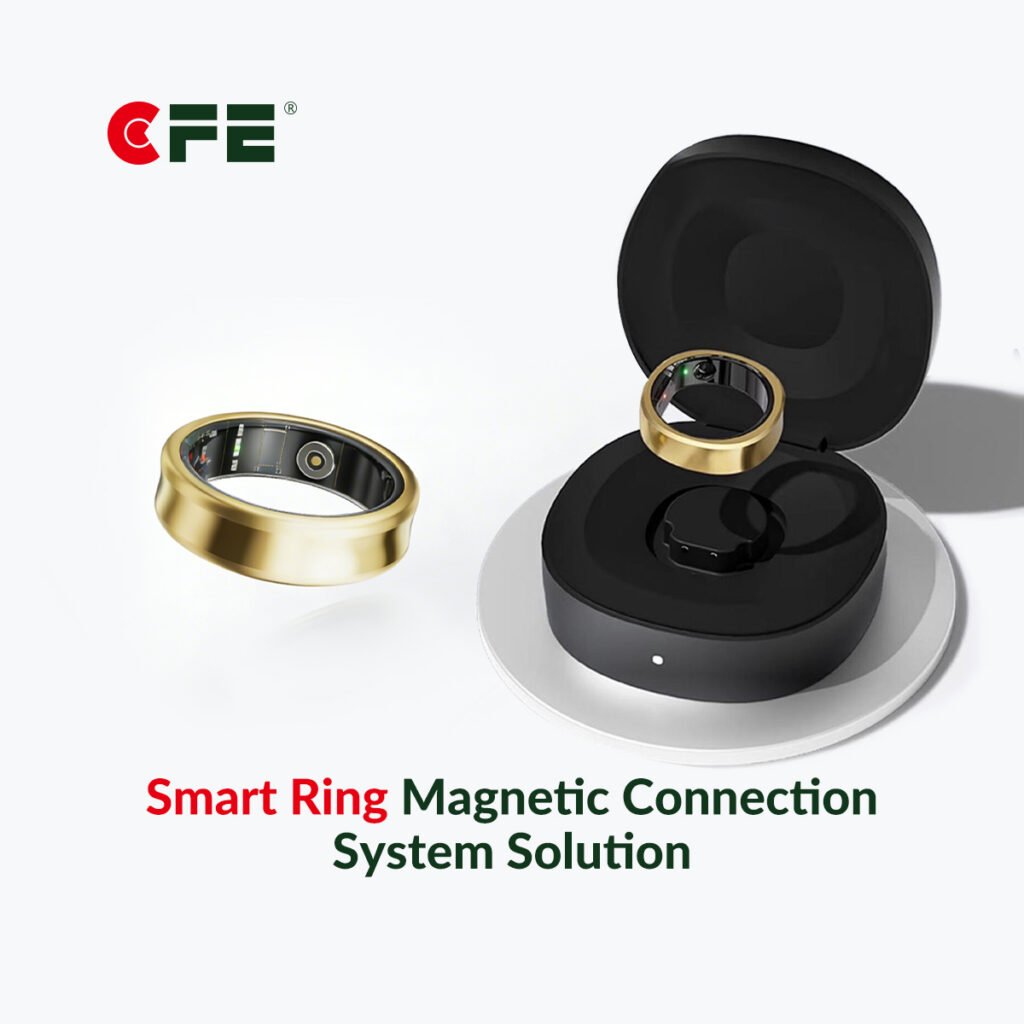 smart ring magnetic charging solution
