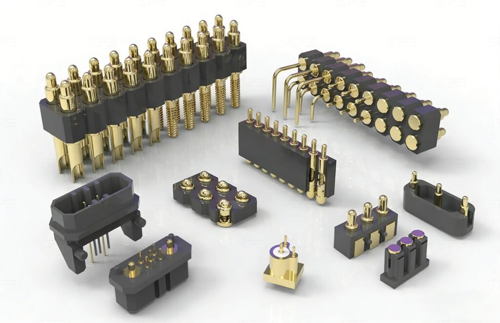 Pogo Pin Connector for Laptop Replaceable Battery - CFECONN