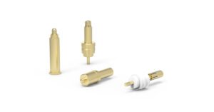 Various connector types including USB, circular, and industrial connectors used across European devices