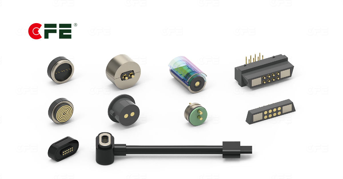 magnetic pogo pin connector