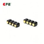 [FF400-1120-A04100A] 2.54 mm pitch 4 pin female connector for pogo contacts