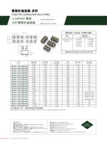 SMT pogo pin connector