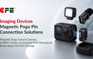 Magnetic Pogo Pin Connectors for Imaging Devices