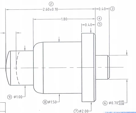 Spring loaded contact pins