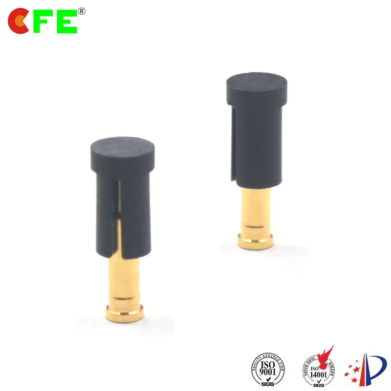 2.54 mm pitch spring loaded electrical contacts connector